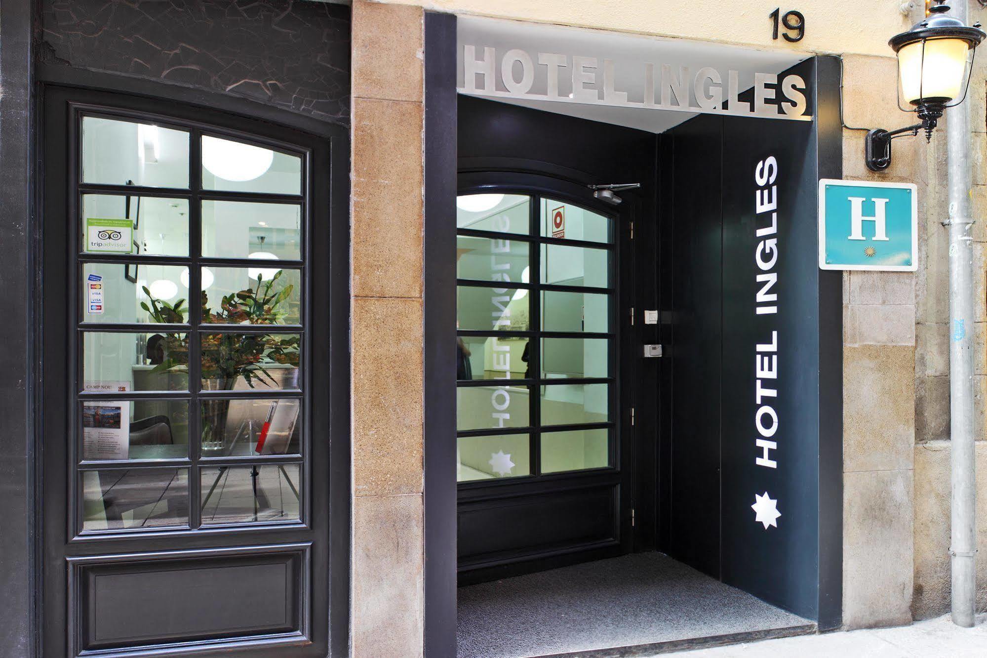 Hotel Ingles Barcelona Eksteriør billede